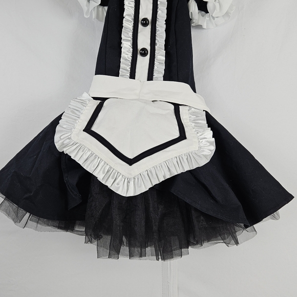 Weissman- The maid costume inspired by Beasts Claudette size MC medium 10/12 EUC - Picture 6 of 16